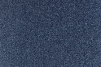 Blauwe gestoffeerde oppervlakte met fijn geweven textuurpatroon, mogelijk stoffering voor kantoormeubel.