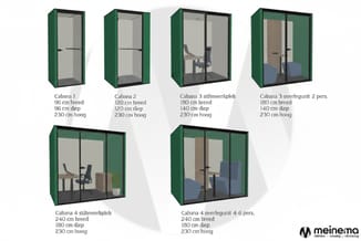 Cabana 3 vergaderunit – overlegunit 2-3 personen, afbeelding 3