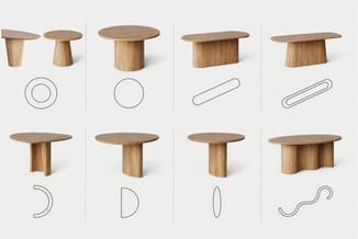 Flow Vergadertafel - Massief houten boardroomtafel, afbeelding 15