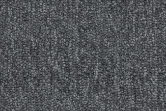 Grijze geribde stofafwerking met verticale streeppatroon, detail van textieloppervlak.