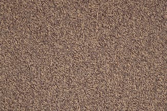 Textielmonster van bruin-beige tapijt met fijne structuur, close-up detailfoto