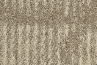 Textielmonster met grijsbeige geribbeld weefpatroon, geschikt voor stoffering van kantoormeubelen.