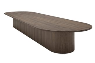 Flow Vergadertafel - Massief houten boardroomtafel