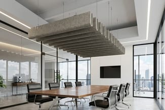 Baffle Dune akoestische plafond baffles, afbeelding 4