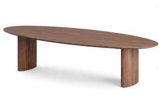 Flow Vergadertafel - Massief houten boardroomtafel, afbeelding 2