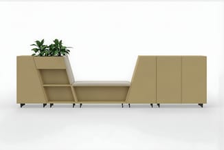 Lande Petram kast met plantenbak, afbeelding 8