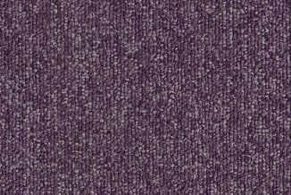 Paarse tapijttegel met geribde textuur en grijze accenten