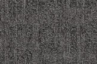Grijze tapijttextuur met ribbelpatroon, close-updetail van weefsel en materiaaloppervlak.