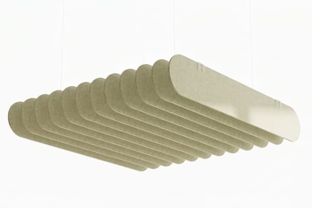 Baffle Blade akoestische plafondpanelen