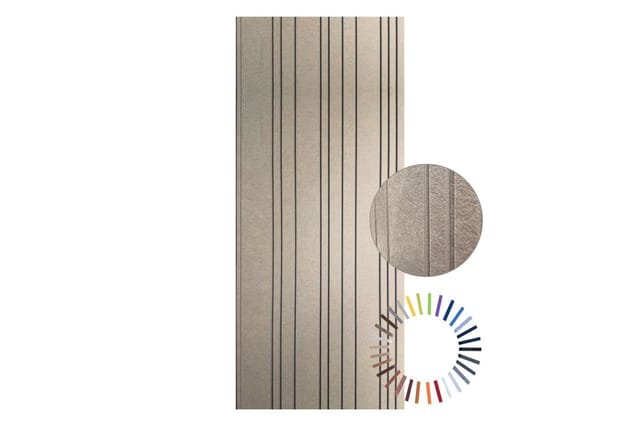 Petvelt paneel Barcode met akoestische demping