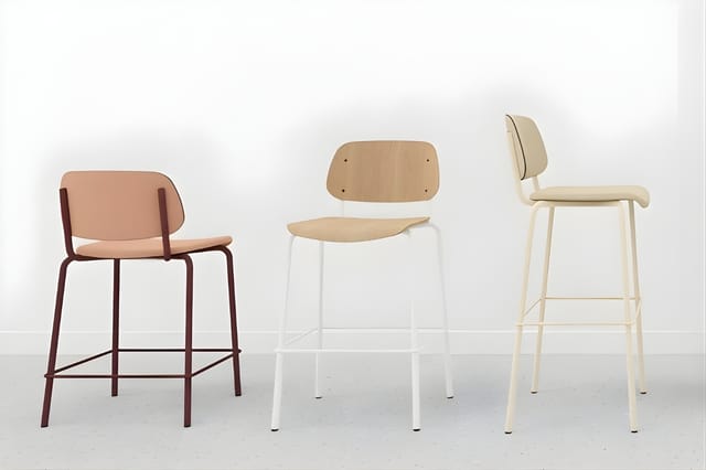 Lande Jami barkruk voor hoge tafels en counters