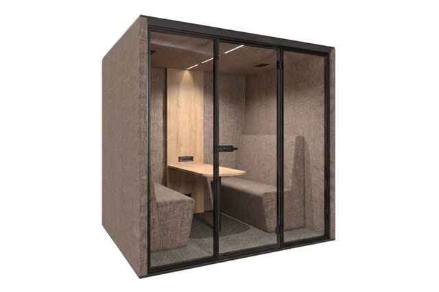 Cabana 4 vergaderunit – meetingbox 4-6 personen (41 dB)