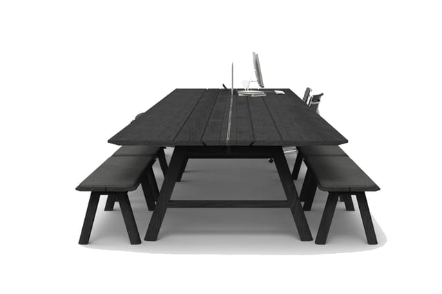 BuzziSpace BuzziPicNic rechthoekige tafel voor binnen