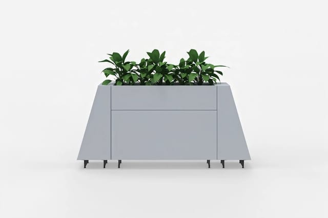 Lande Petram kast met plantenbak