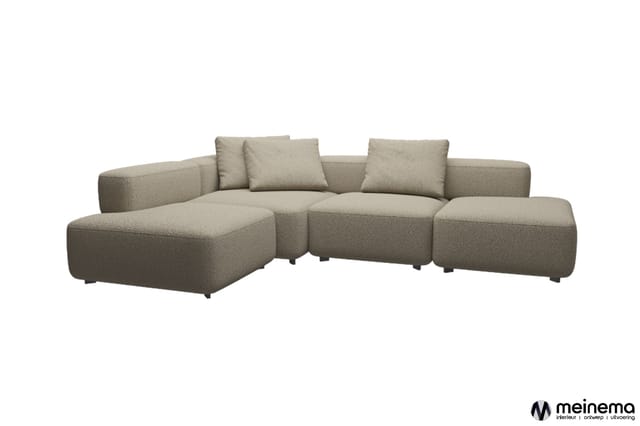 Fritz Hansen Alphabet Hoekbank: loungeopstelling met hoekrug