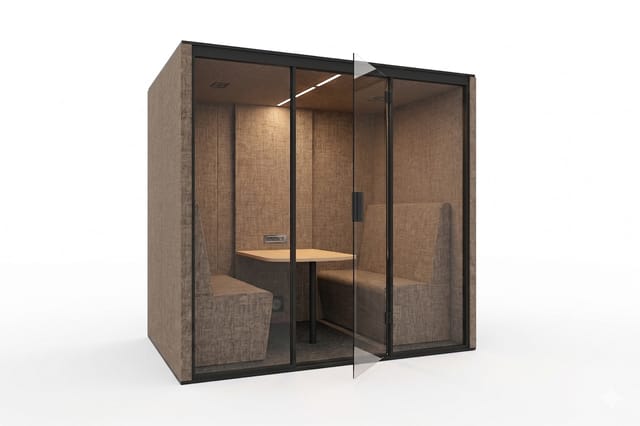Akoestische vergaderbox 6 pers Focus Cabine