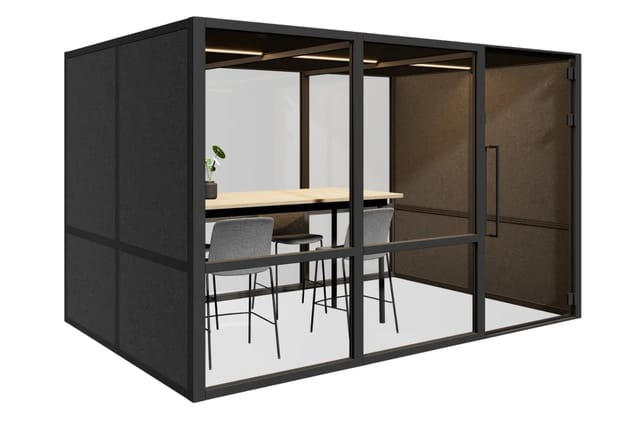 BOW Six vergaderbox voor een compacte overlegzone