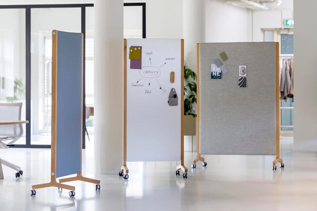 Cascando Round20 Wood whiteboard voor je team